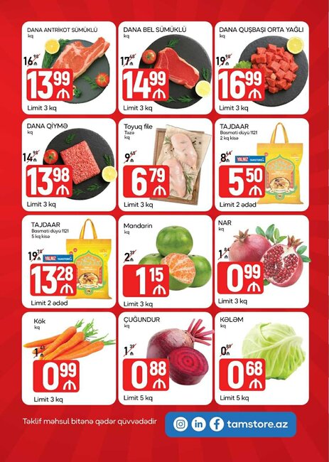 Tamstore bu məhsulların qiymətində ciddi dəyişiklik edib - Siyahı