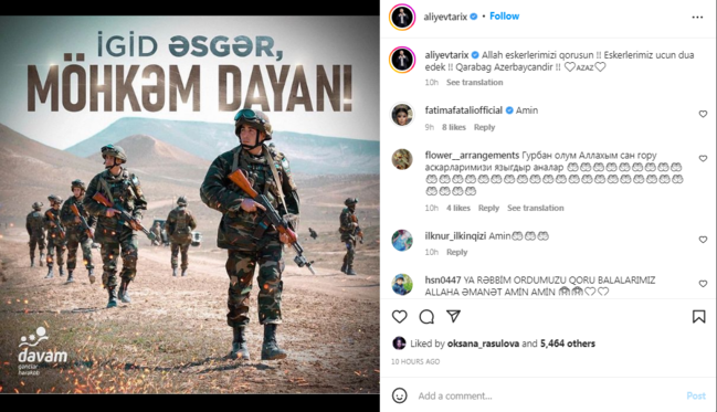 Məşhurlar ordumuza BELƏ DƏSTƏK OLDULAR - FOTO