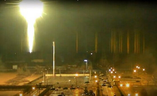 TƏCİLİ! Rusiya ordusu Ukraynada Atom Elektrik Stansiyasını vurdu, yanğın başladı