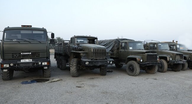 Ermənistan ordusunun daha bir neçə hərbi texnikası ələ keçirildi - FOTO