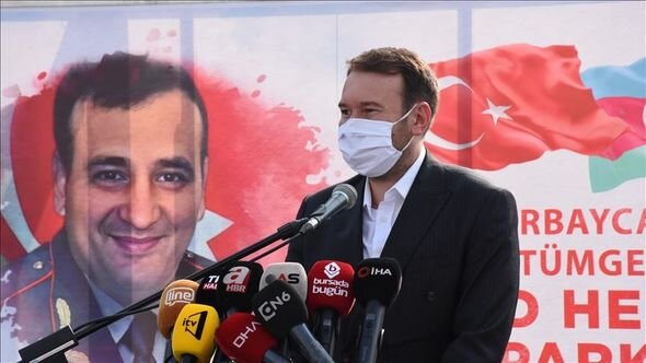 Türkiyədə Polad Həşimovun adı verilən parkın açılışı oldu - FOTO