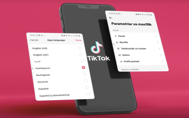 TikTok tətbiqi Azərbaycan dilində istifadəyə verildi