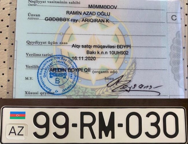 Sosial şəbəkədə videosu yayılan əsgərimizə avtomobil hədiyyə edildi - VİDEO