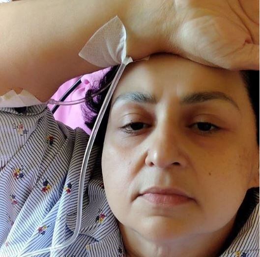 Xəstəxanaya yerləşdirilən