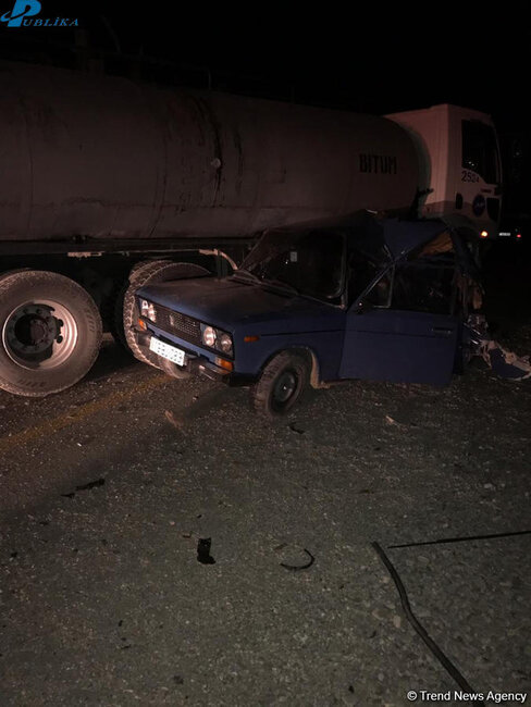 Bakı-Şamaxı yolunda ağır QƏZA - Fotolar