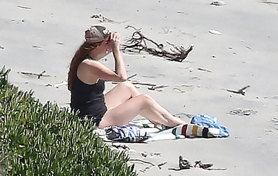 "Balıq ətli" müğənni çimərlik geyimində - FOTOLAR