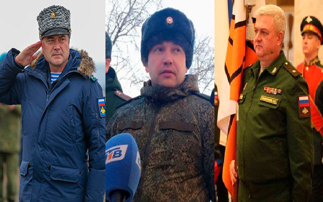Ukraynada öldürülən rus generallarının SİYAHISI