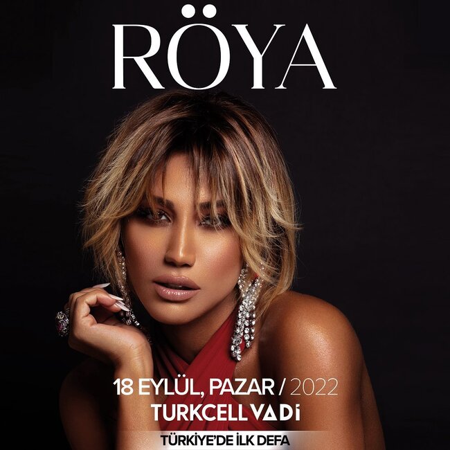 Röya ilk dəfə Türkiyədə solo konsert verəcək