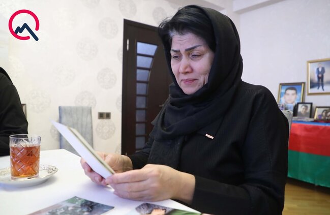 Hər saata baxanda gözləri 19:45-i görür... - Şəhid polisin evindən reportaj