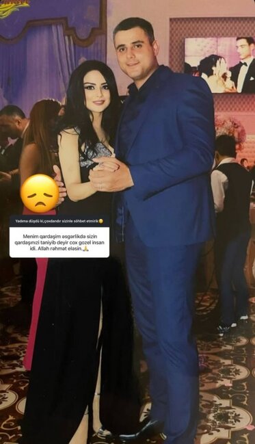 Vəfat edən qardaşı ilə fotosunu paylaşdı