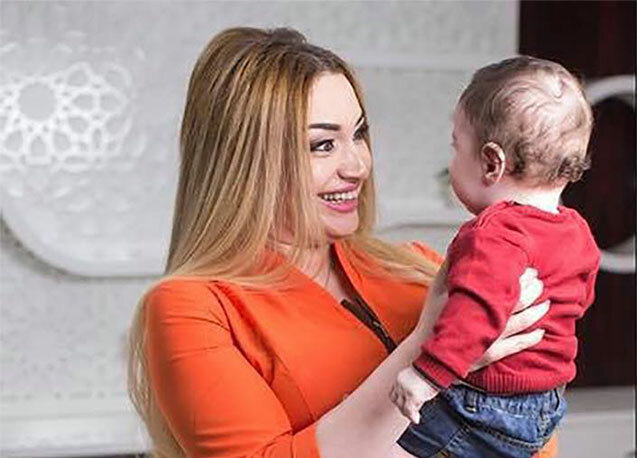 Beyninə qan sızaraq ölən Səbinənin FOTOLARI