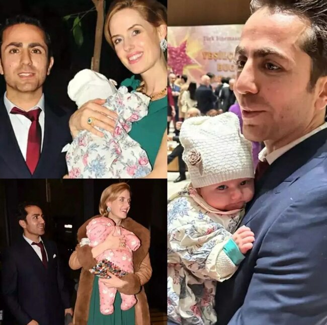 "Öyle bir geçer zaman ki"nin Karolini körpəsinə öz uşaqlıq paltarını geyindirdi