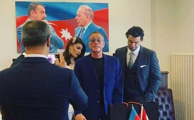 Van Damm oğlunun nikahı üçün Bakıya gəlib - FOTOLAR