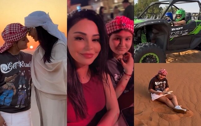 Vüsalənin qızı ilə safari macəraları - Video