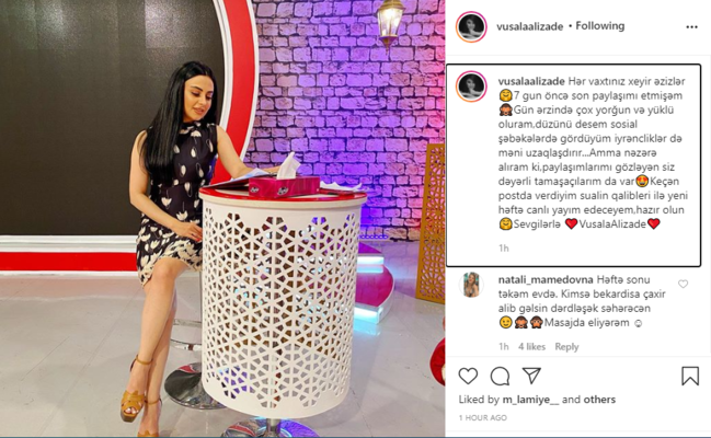 "Gördüyüm iyrəncliklər məni uzaqlaşdırır..." - Vüsalə