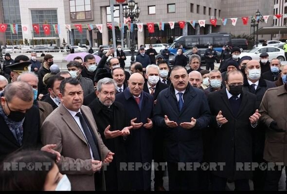 Ankarada Xocalı soyqırımı abidəsi ucaldıldı - FOTO