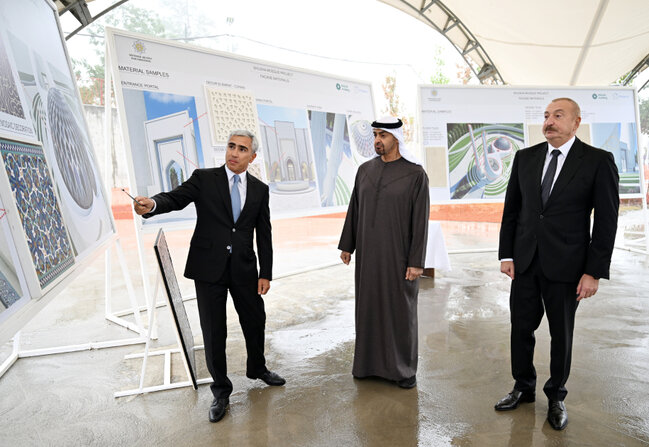 Prezidentlər Şuşada Milli Xalça Muzeyində - Fotolar - Yenilənib