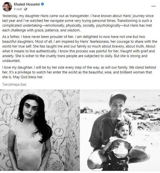 Xalid Hüseyninin oğlu cinsiyyətini dəyişdi - FOTO