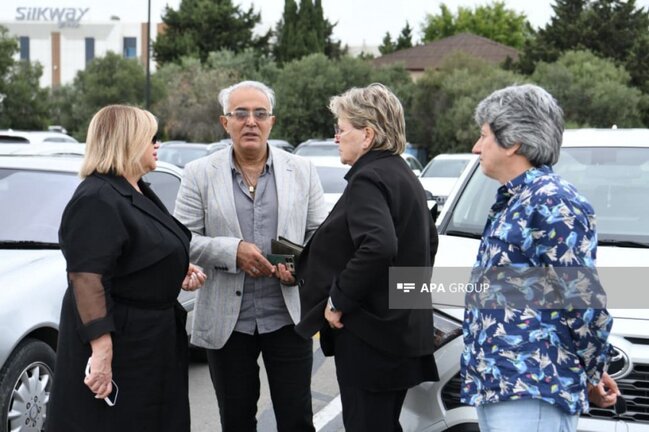 Xalq artistinin nəşi Azərbaycana gətirildi - Fotolar