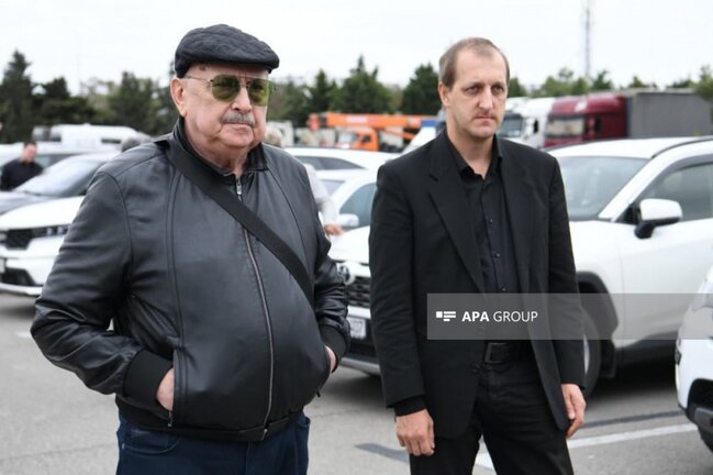 Xalq artistinin nəşi Azərbaycana gətirildi - Fotolar