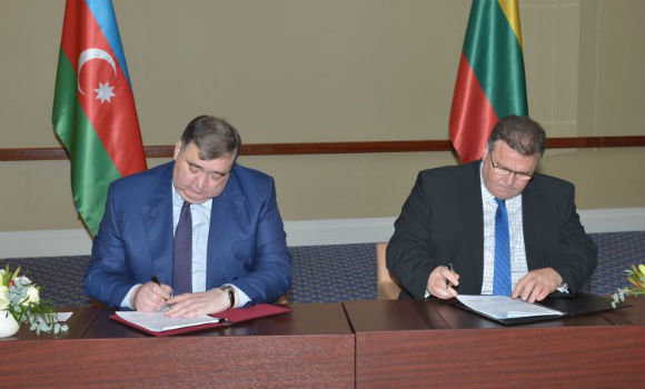 Azərbaycan və Litva arasında rəsmi sənədlər imzalandı