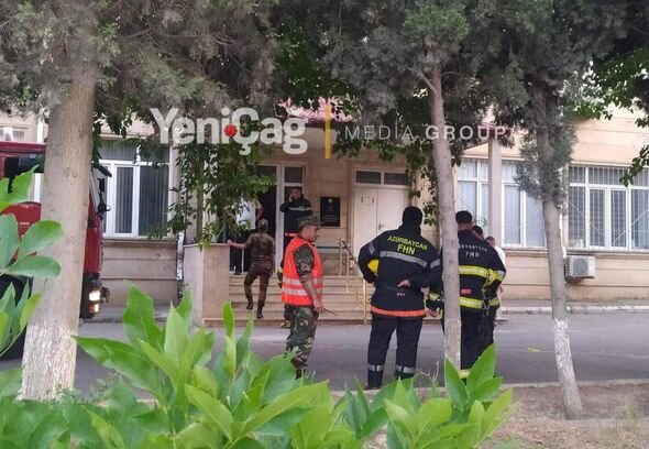 AMEA-nın institutunda yanğınla bağlı MƏLUMAT - YENİLƏNİB + FOTO