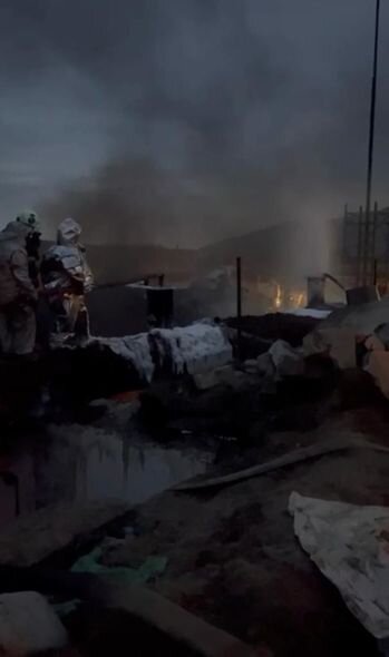 FHN: "Xankəndi şəhərinin yaxınlığında yanacaqdoldurma məntəqəsindəki yanğın söndürülüb" -YENİLƏNİB+FOTO/VİDEO