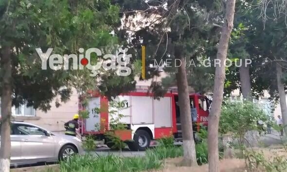 AMEA-nın institutunda yanğınla bağlı MƏLUMAT - YENİLƏNİB + FOTO