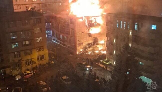 Bakıda baş vermiş dəhşətli YANĞINLAR-SİYAHI