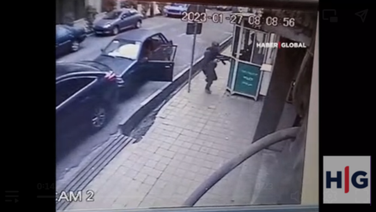 Səfirliyimizə edilən terror aktının növbəti YENİ GÖRÜNTÜLƏRİ - ANBAAN VİDEO