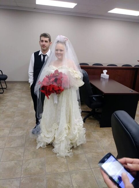 Gənc cütlük nikahdan cəmi 5 dəqiqə sonra öldü- FOTOLAR