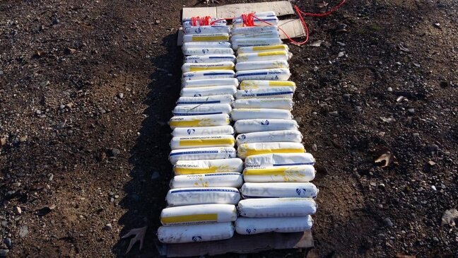 Zəngilanda 275 kq plastik partlayıcı maddə aşkar edilib - FOTO
