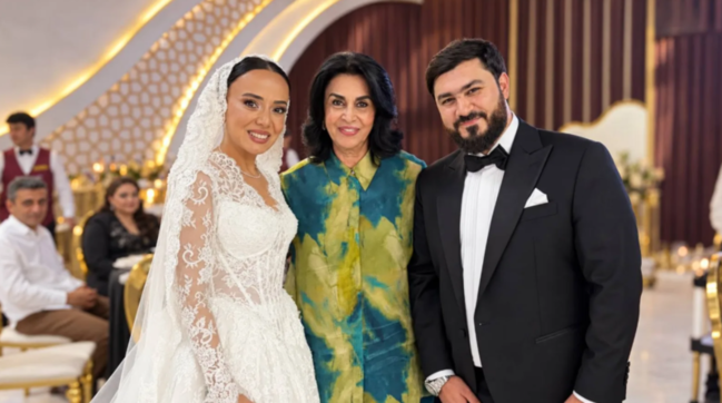 Zabitə Alıyevanın toyu oldu (FOTO)