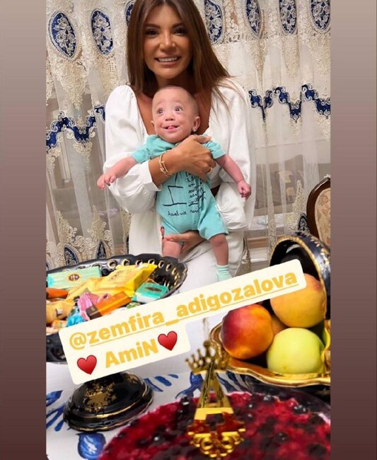 Zemfira övladını ilk dəfə göstərdi - VİDEO