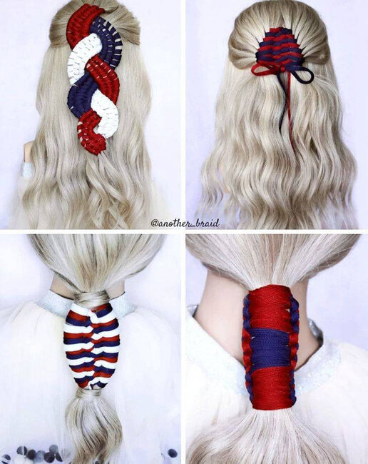 Dünyanın ən heyrətamiz hörülmüş saç modelləri - FOTOLAR