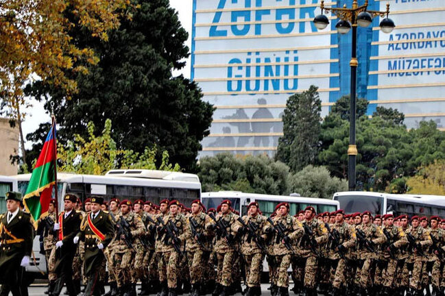 Bu gün Bakıda "Zəfər paradı" keçiriləcək