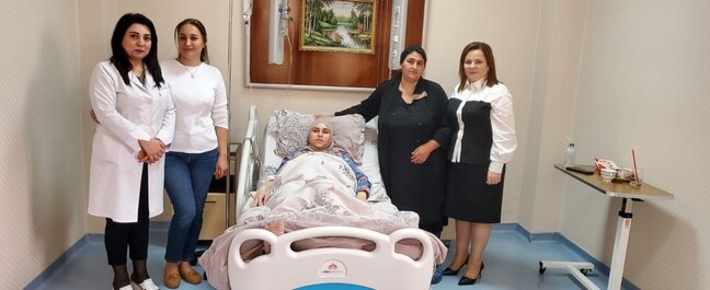 Oğlu dünyaya gələn şəhidin arzusu yerinə yetirildi - FOTOLAR