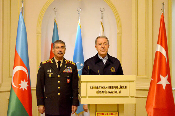 Zakir Həsənov Hulusi Akarla görüşdü - FOTO/VİDEO