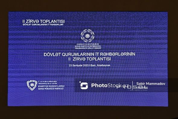 Bakıda dövlət qurumlarının İT rəhbərlərinin II zirvə toplantısı keçirilir - FOTO