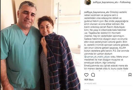 ATV-nin məşhur aparıcısından üzücü xəbər: Onkoloji xəstəliyə yoluxdu - FOTO